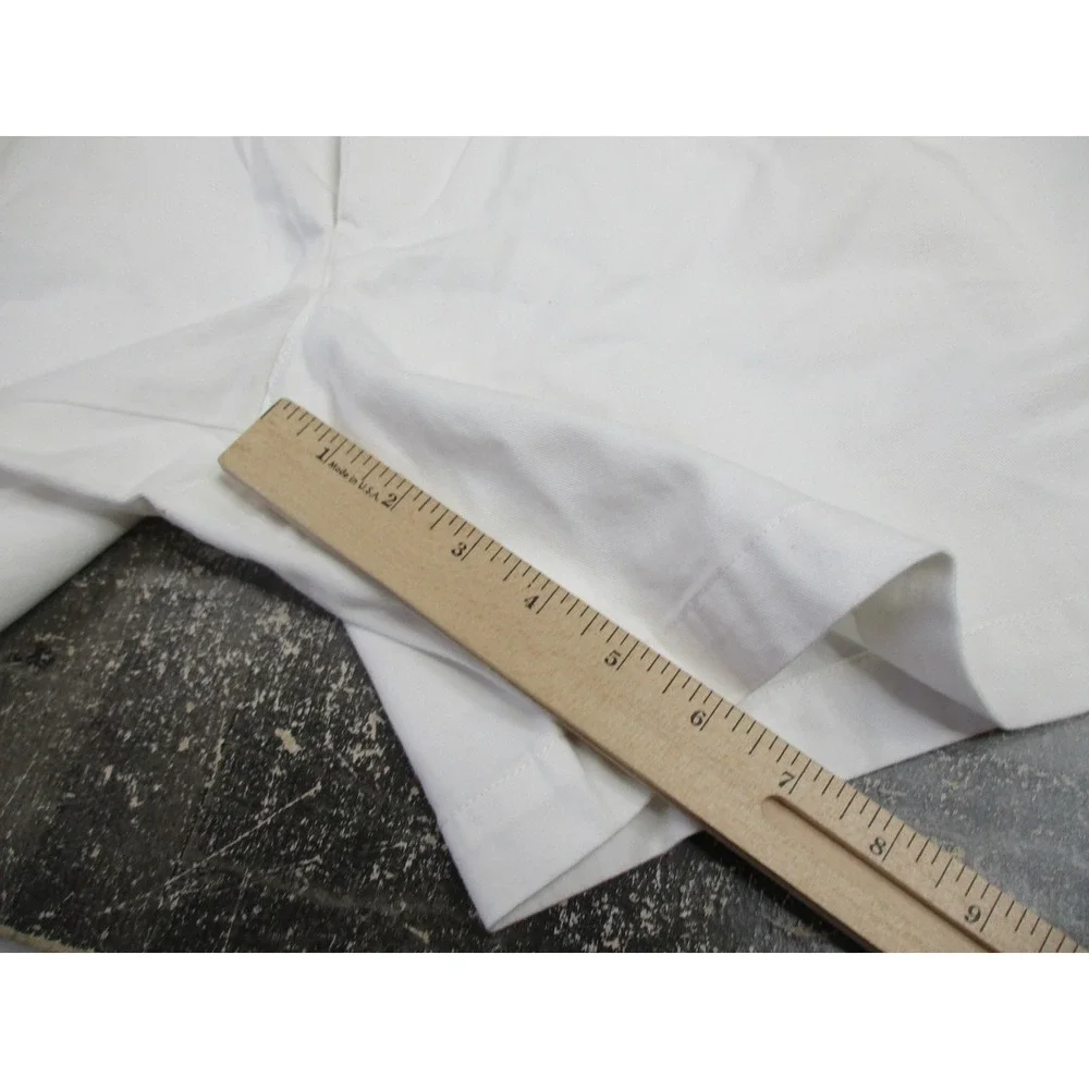 Polo Ralph Lauren Shorts Men 40 White Relaxed Fit Cotton Belted Pleated New $168